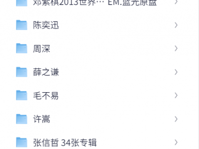 歌手歌曲合集【林俊杰】【邓紫棋】【陈奕迅】【周深】【薛之谦】【毛不易】【许嵩】【张信哲】【李玟】