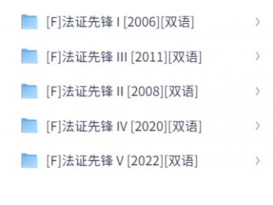 法证先锋(2006-2022)S01-S05部全 4K 国粤双语音轨 中文字幕